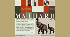 Desktop Screenshot of matharuarts.com